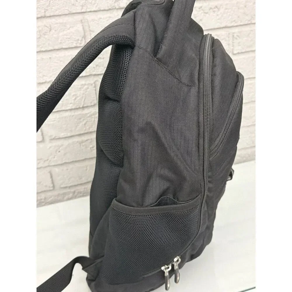 Swiss Gear Wenger- Synergy Black Laptop Backpack with Side Pockets
